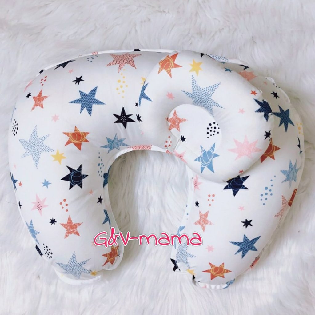 Gối chữ C đa năng cho bé