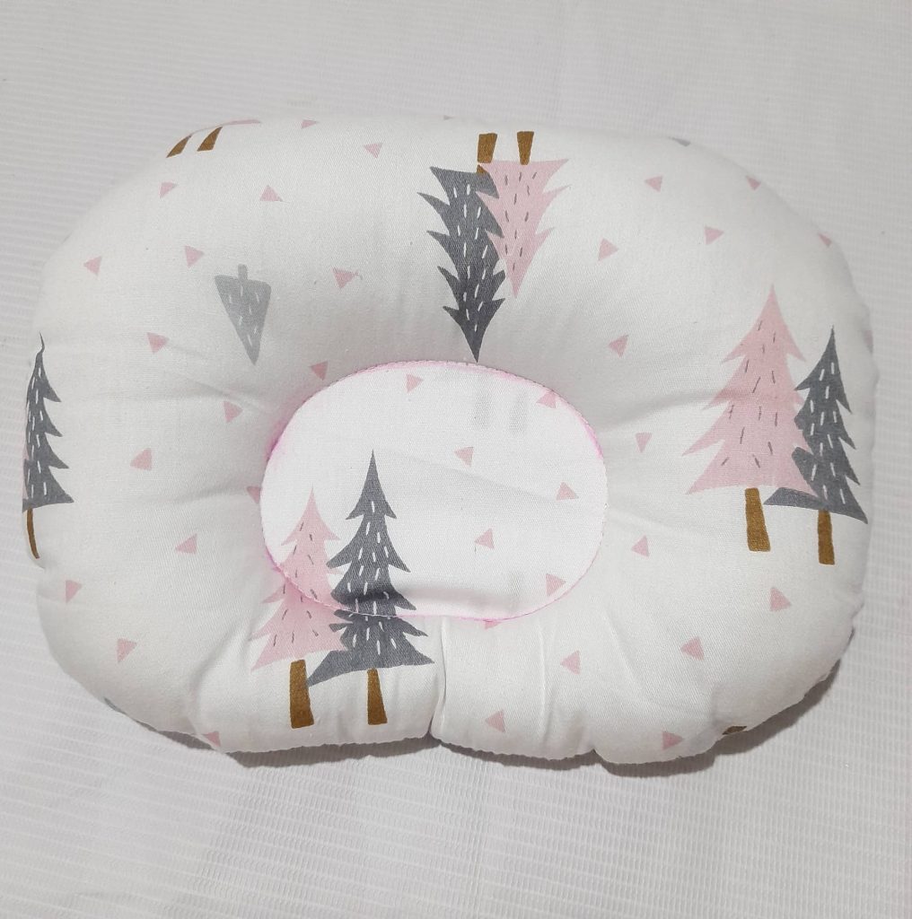 Gối lõm chống bẹp đầu bé sơ sinh