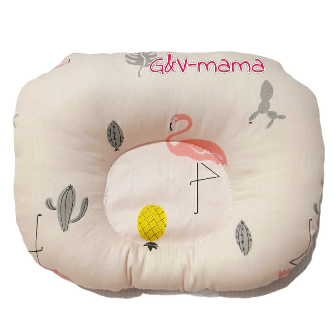 gối lõm chống bẹp đầu cho bé